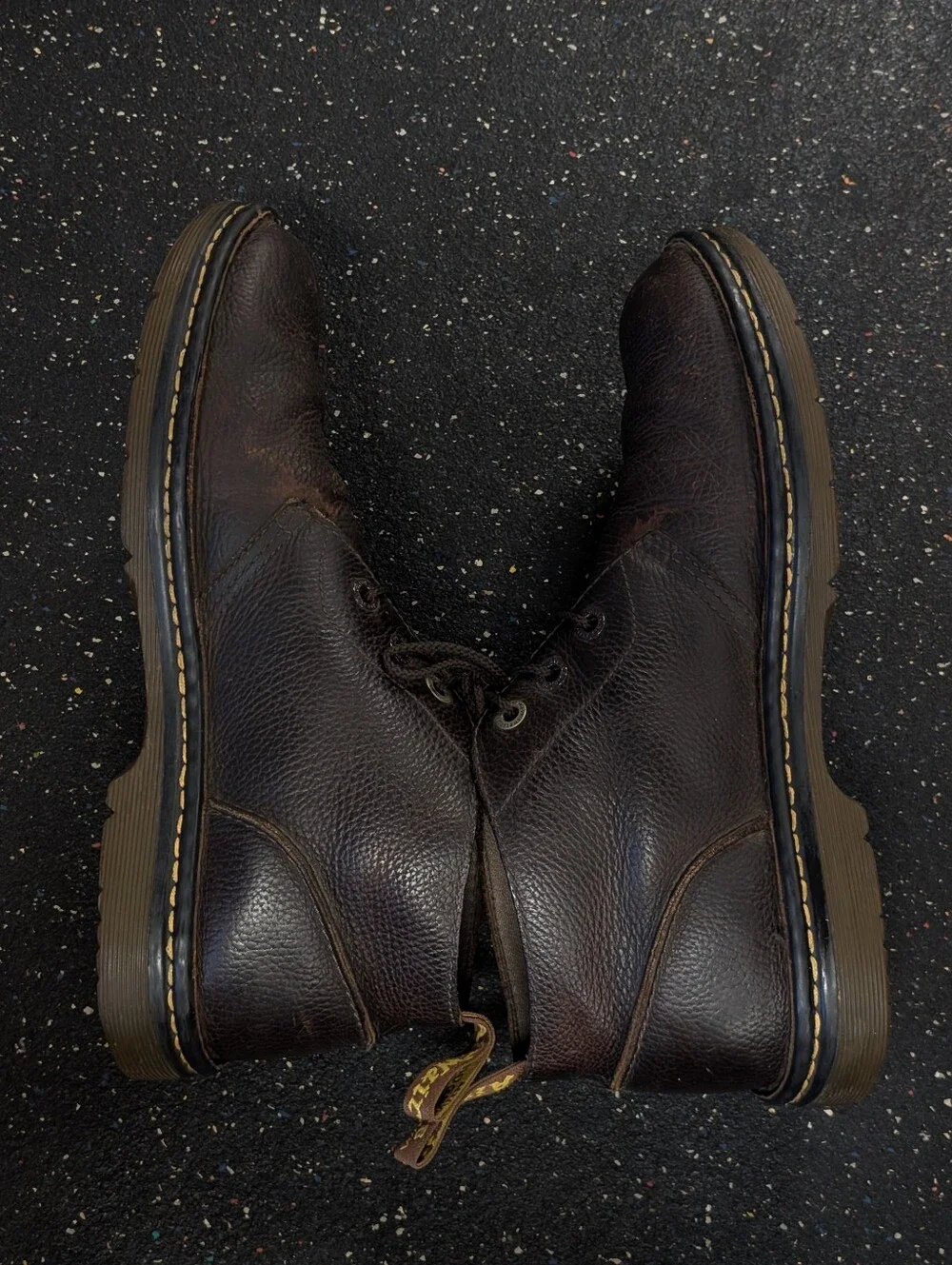 Dr Martens Brown Leather Sussex Chukka Boots